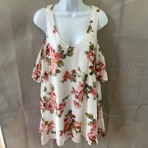 Show me your mumu off the shoulder floral dress